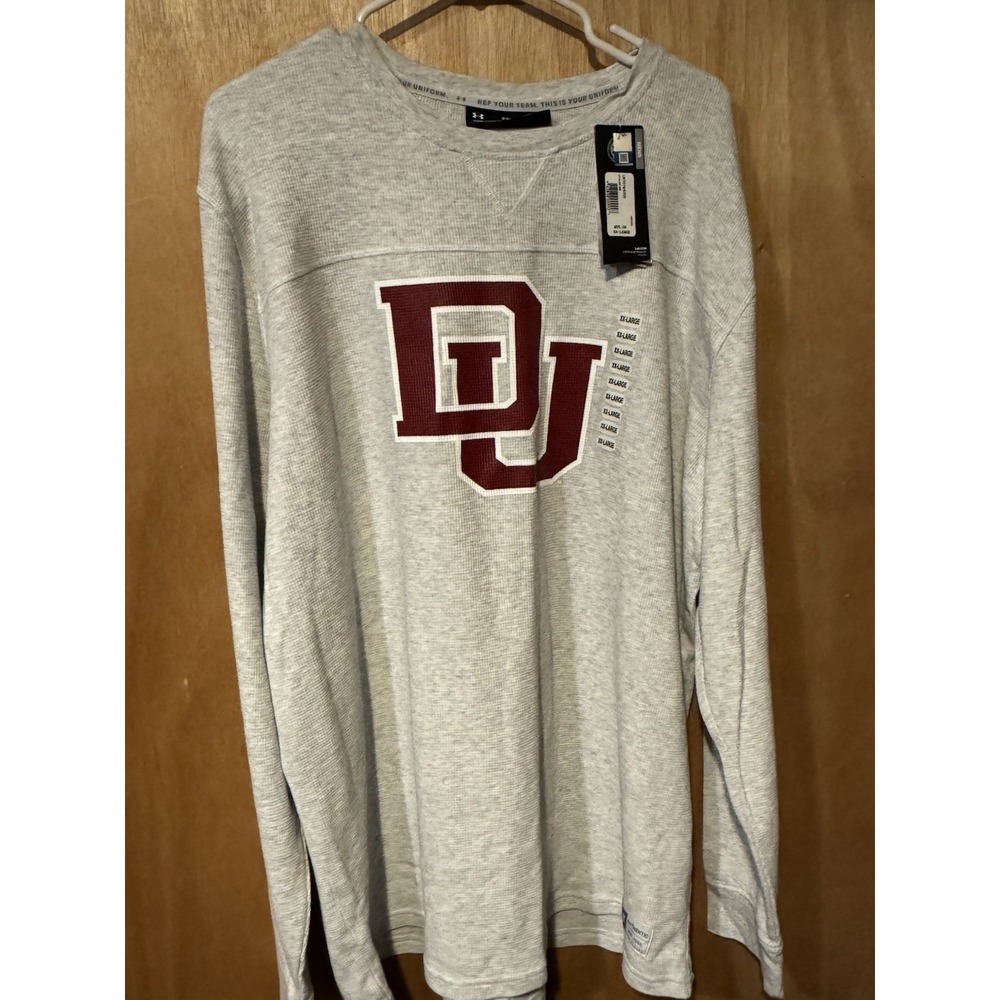 DU Denver University XXL Long Sleeve Thermal Underarmour NWT (C1)